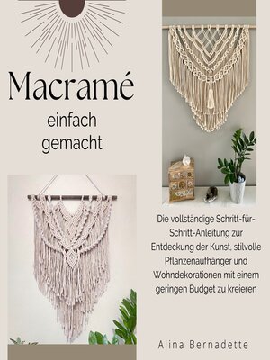 cover image of Makramee einfach gemacht